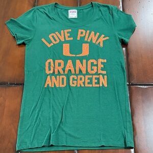 University of Miami Victoria’s Secret PINK shirt